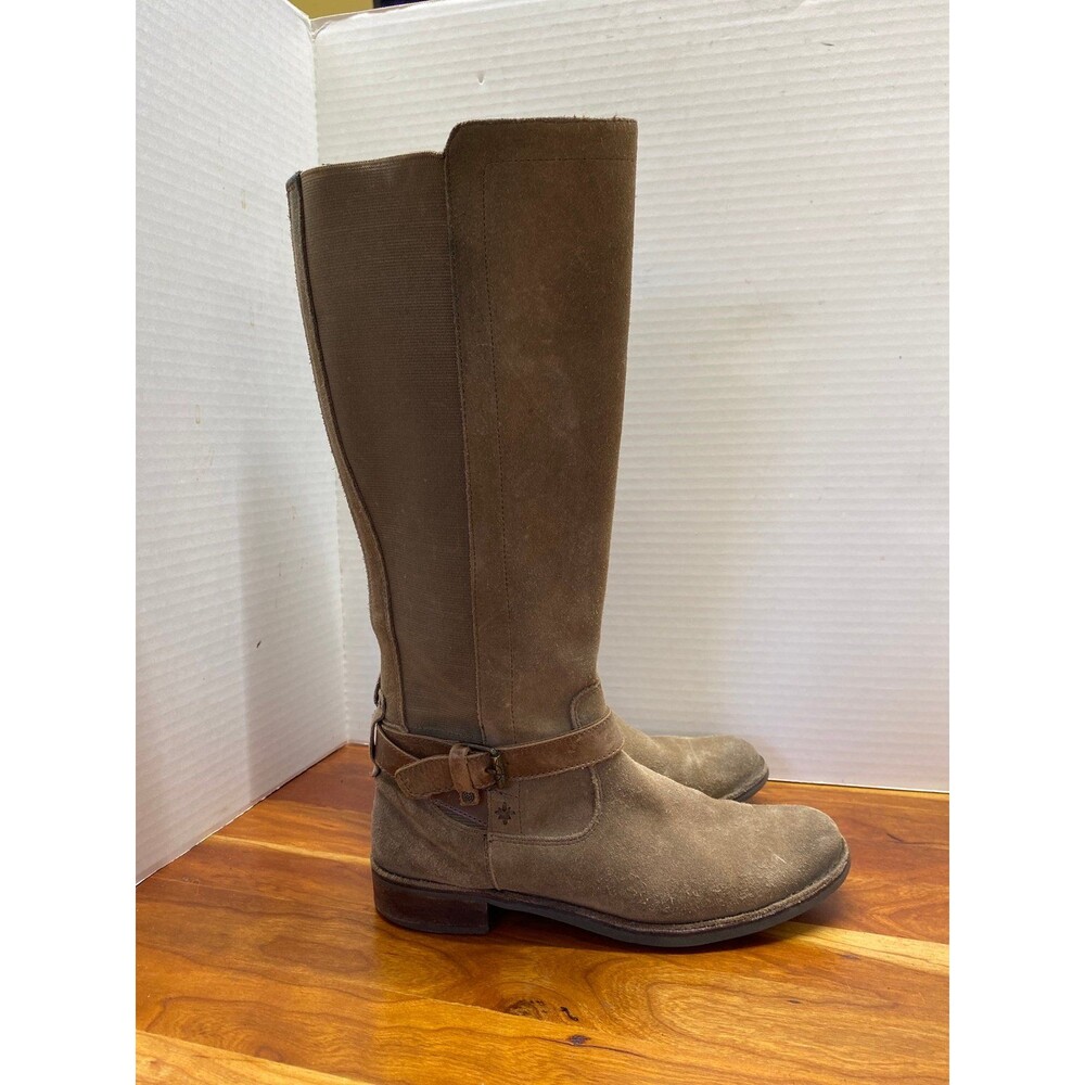 Bussola sevilla tall suede riding boot 39